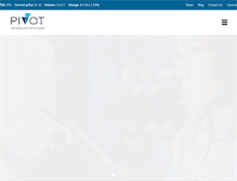 Tablet Screenshot of pivotts.com
